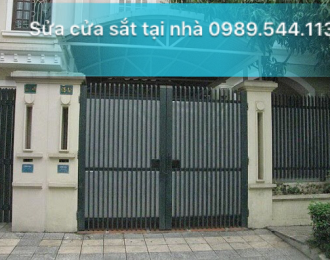 SỬA CỬA SẮT TẠI NHÀ. 0989.544.113 