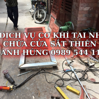 SỬA CỬA SẮT THIÊN PHÚC