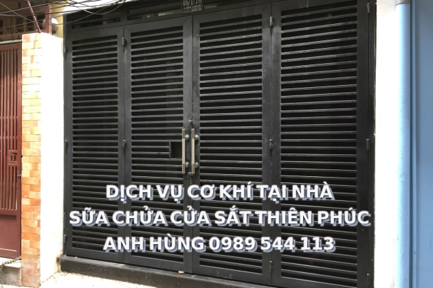 SỬA CỬA SẮT TẠI NHÀ THIÊN PHÚC
