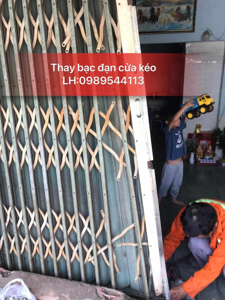 dịch vụ sửa cửa sắt tận nơi