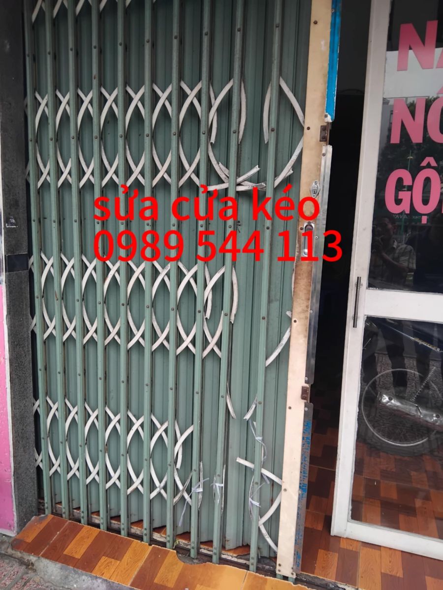 sửa cửa sắt tại nhà