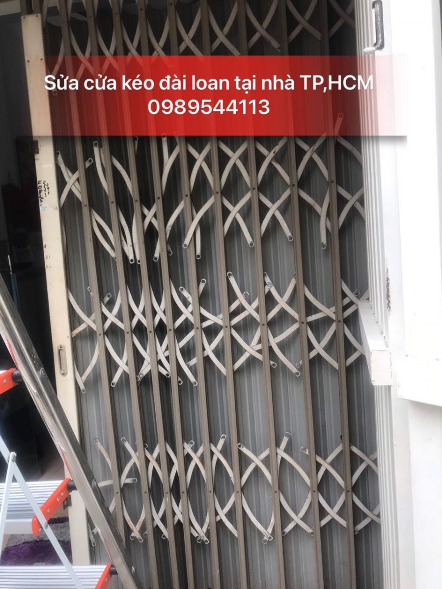 sửa cửa kéo bị hư chéo