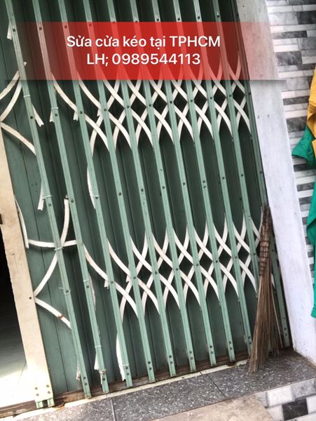 sửa cửa sắt