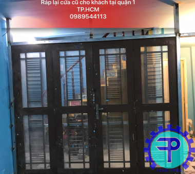sửa cửa sắt tại nhà