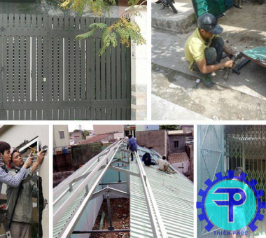 sửa cửa sắt