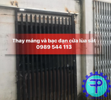 sửa cửa sắt