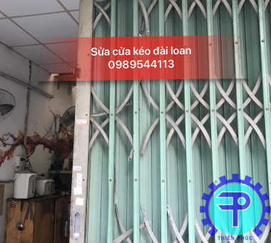 sửa cửa sắt