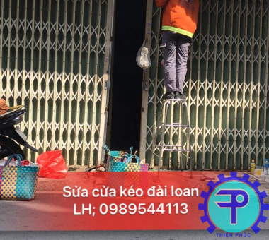 sửa cửa sắt
