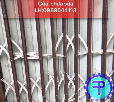 sửa cửa sắt tại nhà